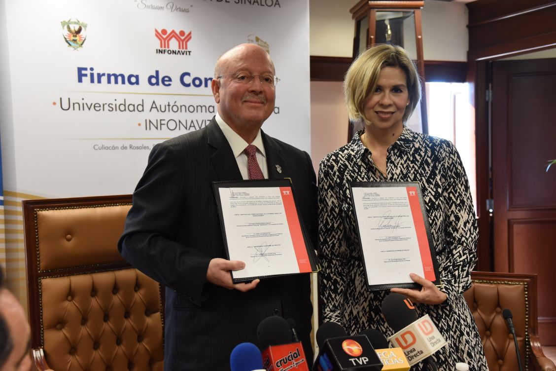 FIRMA CONVENIO LA UAS CON INFONAVIT PARA LIQUIDAR ADEUDO - Politica Con ...