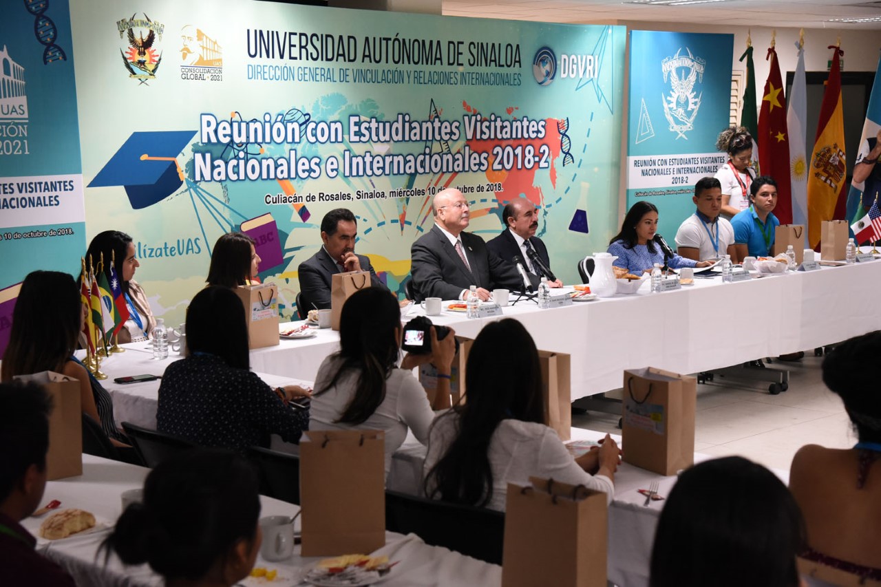 RECTOR DE LA UAS DA LA BIENVENIDA A ESTUDIANTES DE MOVILIDAD NACIONAL E ...