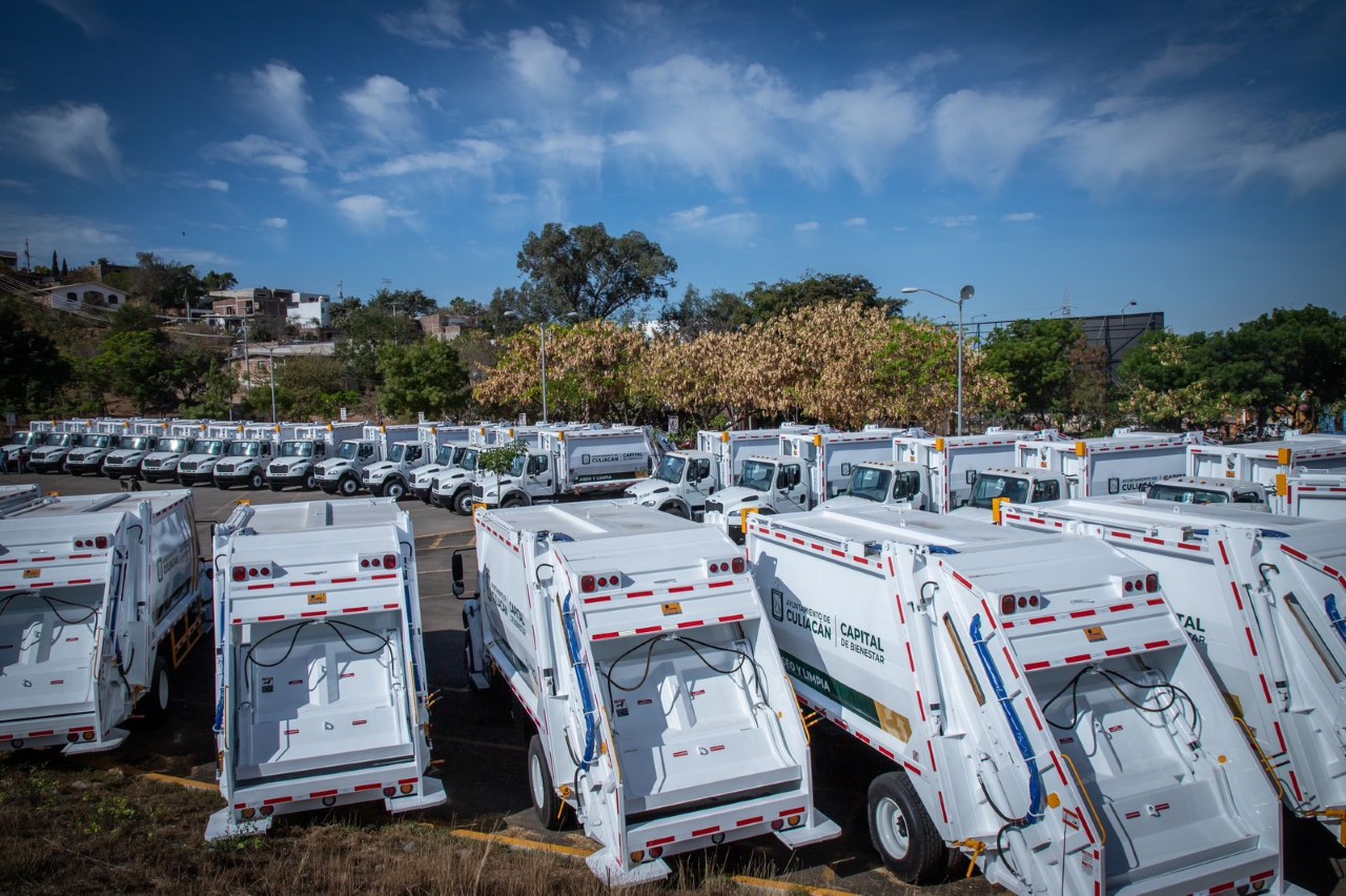 Ayuntamiento De Culiacán Invierte 139 Mdp En 40 Camiones Recolectores